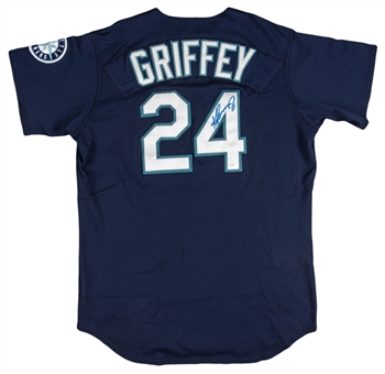 1997-1999 Ken Griffey Jr. Signed Game Used Seattle Mariners Alternate Jersey (Ken Griffey Jr. COA & JSA)
